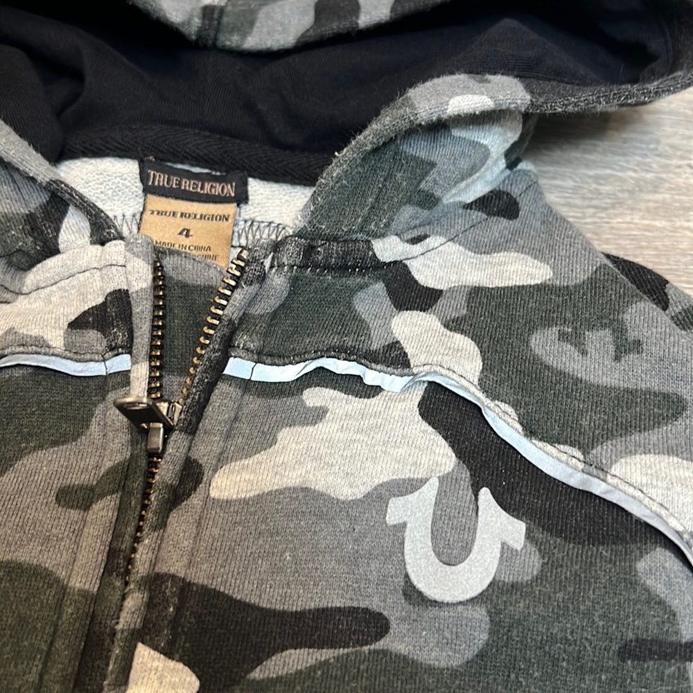 True Religion Boys full-zip sweatshirt